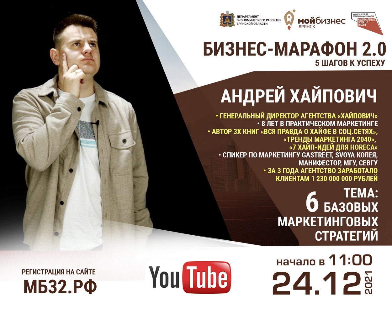 БИЗНЕС МАРАФОН 2.0 5 шагов успеха | Мой бизнес